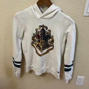 H&M Harry Potter Girls XL White Hoodie